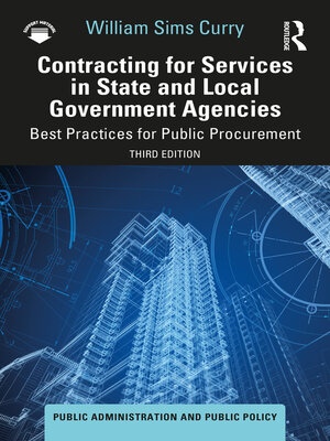 cover image of Contracting for Services in State and Local Government Agencies